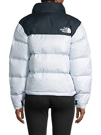 Retro Nuptse Colorblocked Down Jacket