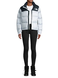 Retro Nuptse Colorblocked Down Jacket