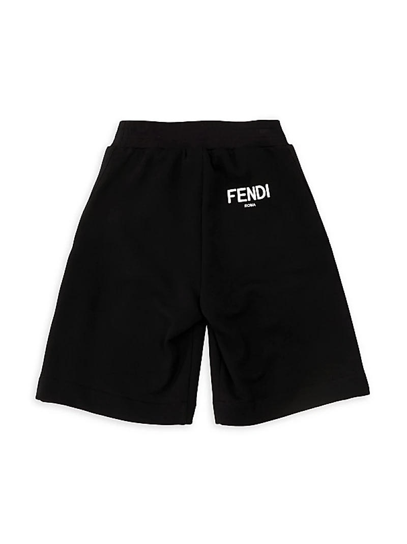 Little Boy's & Boy's Side Snap Shorts