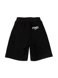 Little Boy's & Boy's Side Snap Shorts