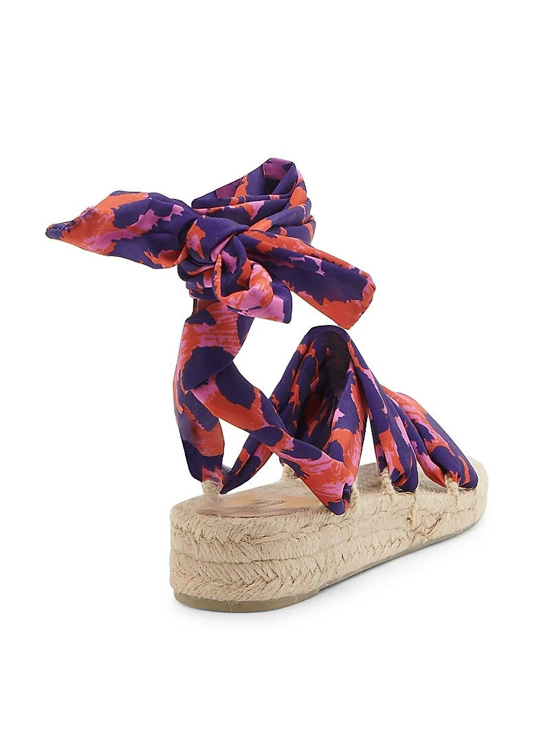 Paloma DVF Animal-Print Espadrilles