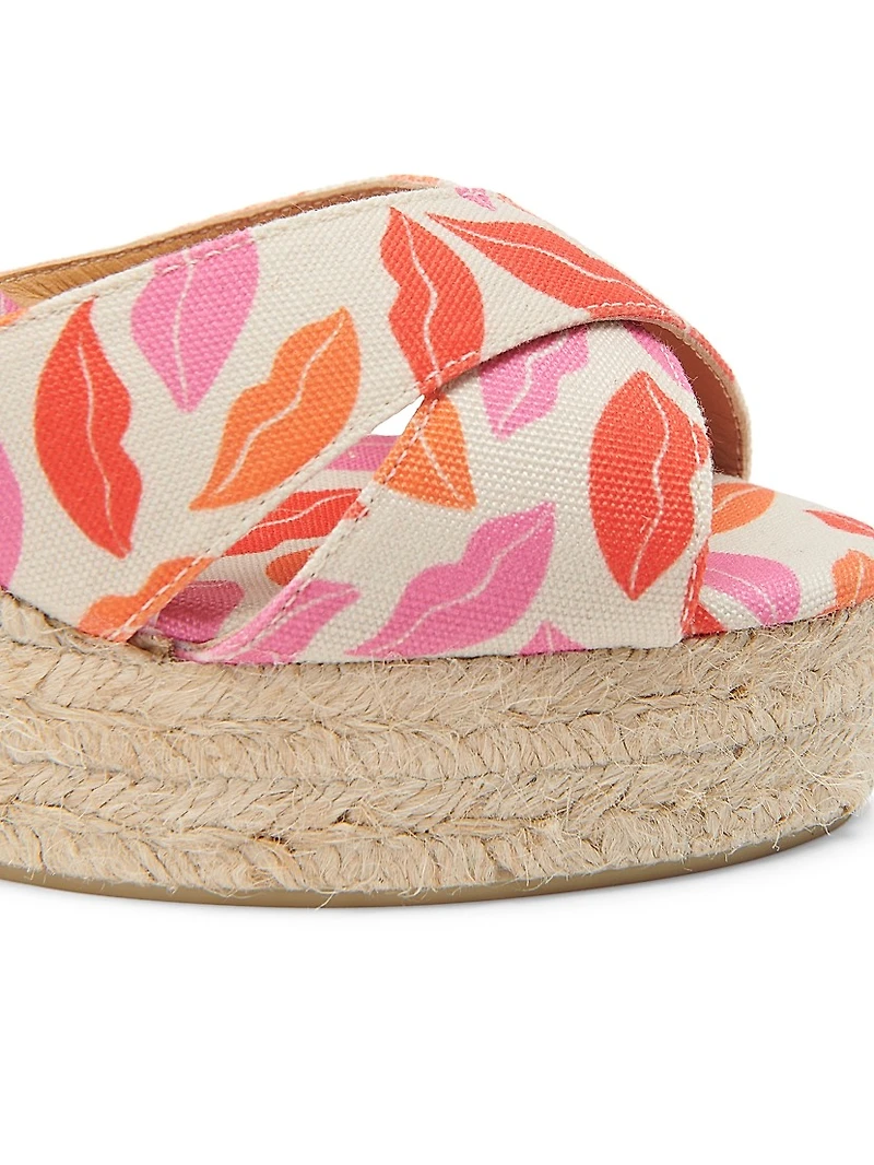 Blaudell DVF Wedge Espadrilles