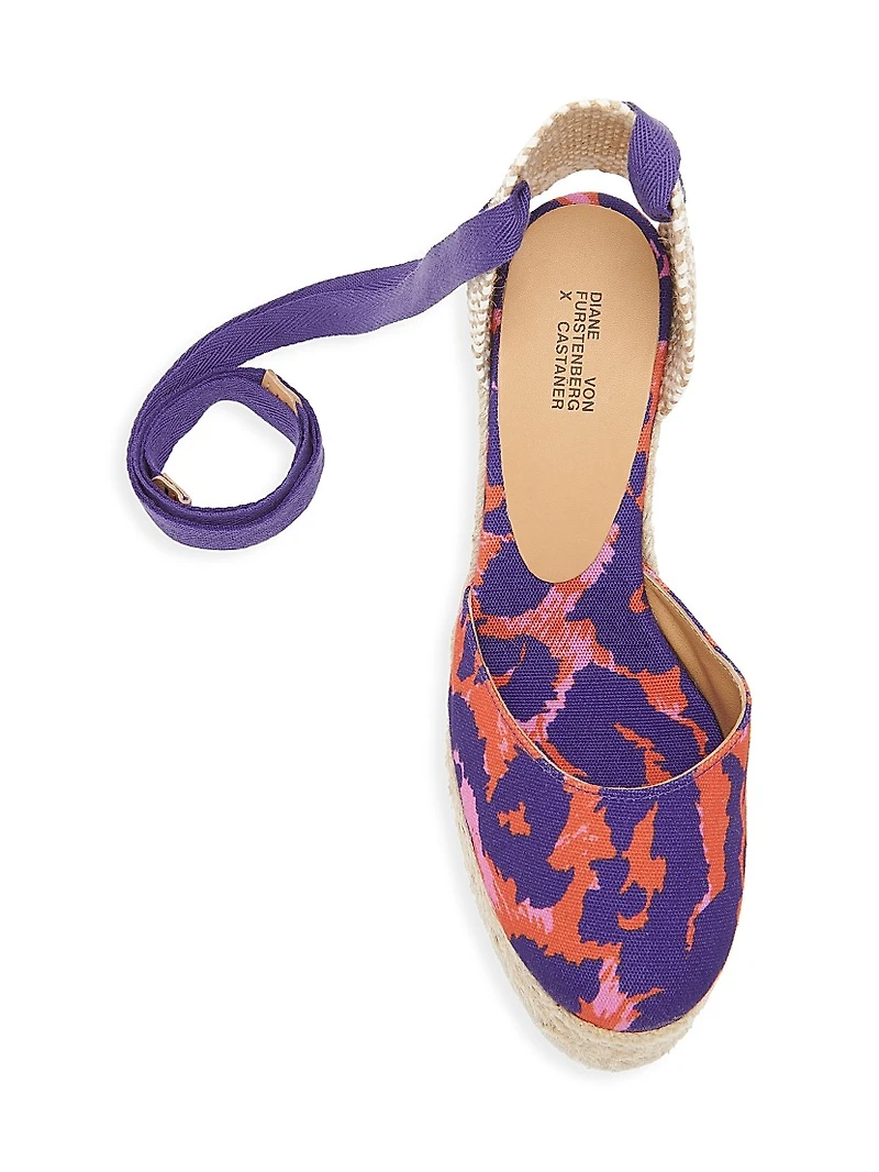 Carina Animal-Print Wedge Espadrilles