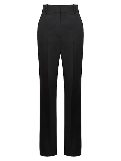Haisley Wool Twill Flare Pants