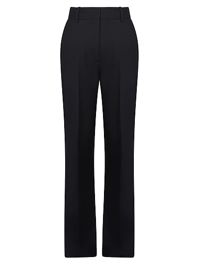 Haisley Wool Twill Flare Pants