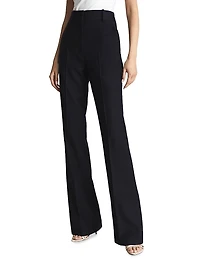 Haisley Wool Twill Flare Pants