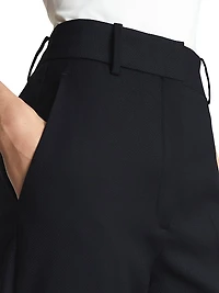 Haisley Wool Twill Flare Pants