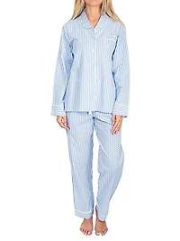 Women's Braddock Long PJ Set