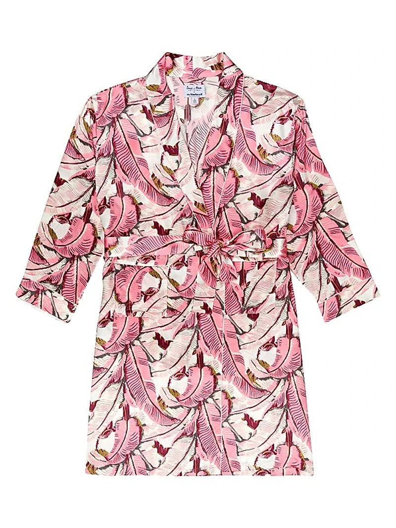 Women's Banana Leaf Robe