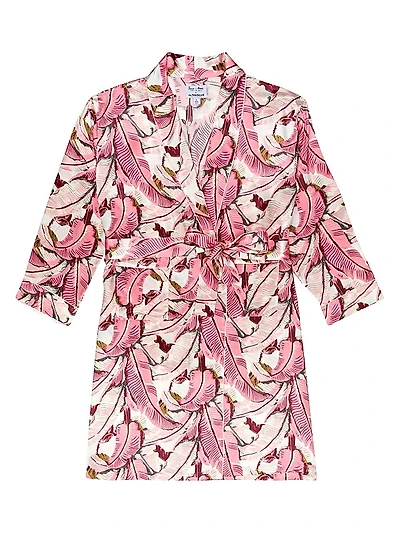 Women's Banana Leaf Robe