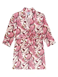 Women's Banana Leaf Robe