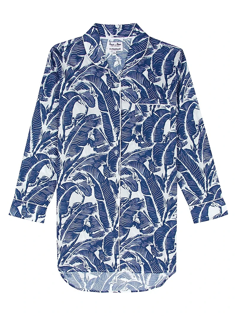 Women's Martinique Banana Leaf Night Shirt