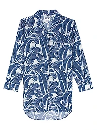 Women's Martinique Banana Leaf Night Shirt