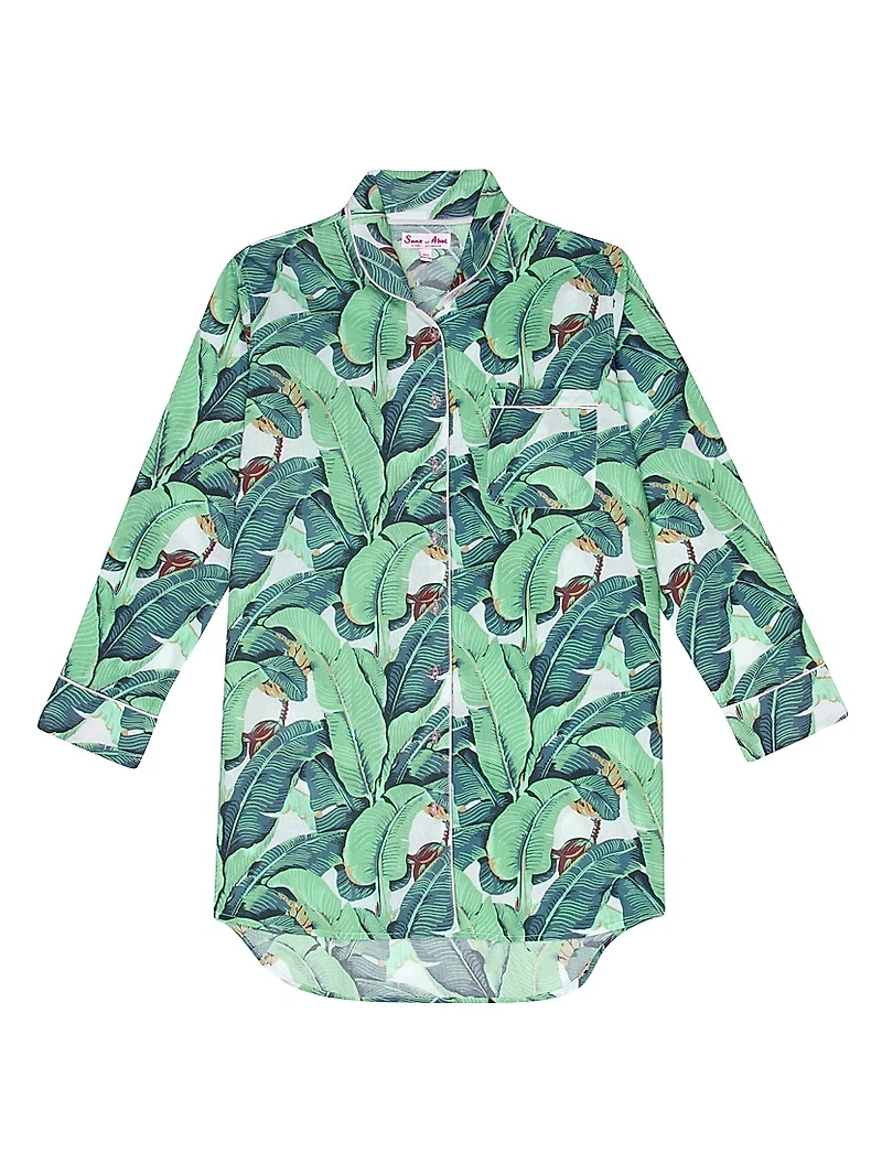 Women's Martinique Banana Leaf Night Shirt