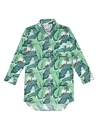 Women's Martinique Banana Leaf Night Shirt
