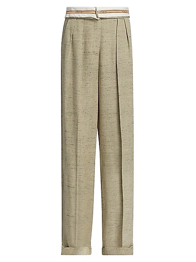 Leon Logo Waistband Trousers