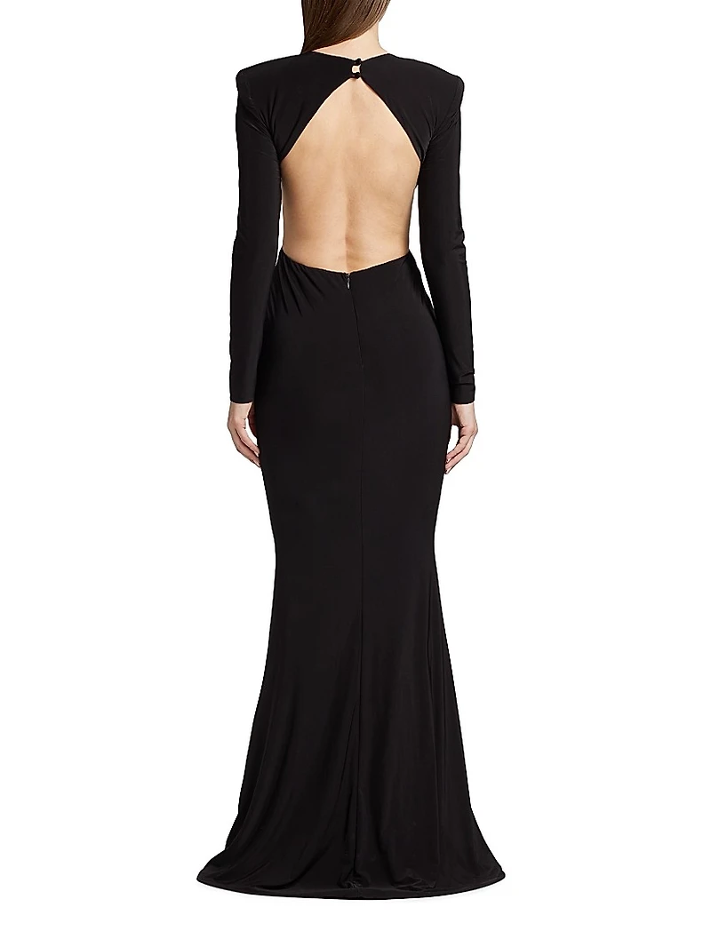 Ella Cut-Out Jersey Maxi Dress