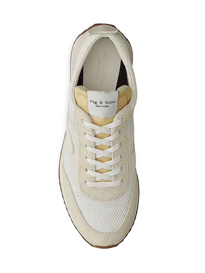 Retro Runner Mesh Sneakers