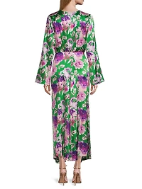Yvonne Floral Tie-Front Dress
