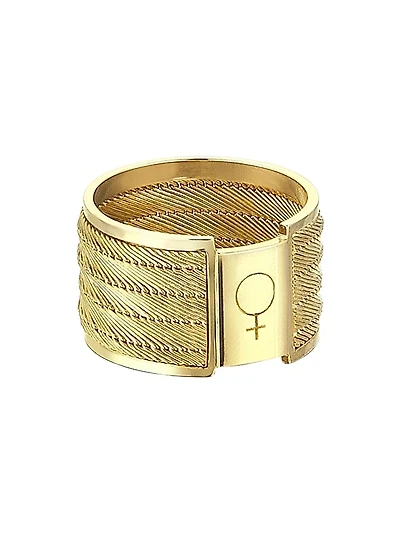 Olden 14K Yellow Gold Venus Symbol Ring