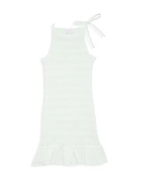 Little Girl's & Soft Touch Tencel Smocked Ruffle Dress