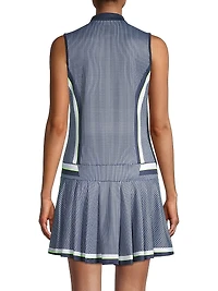 Core Fast Paced Printed Jersey Golf Dress