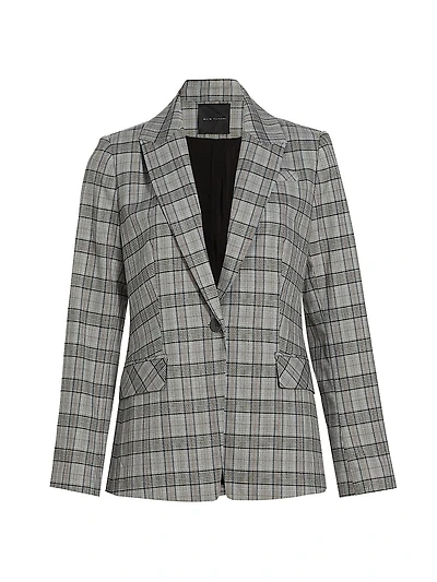 Grayson Plaid Blazer