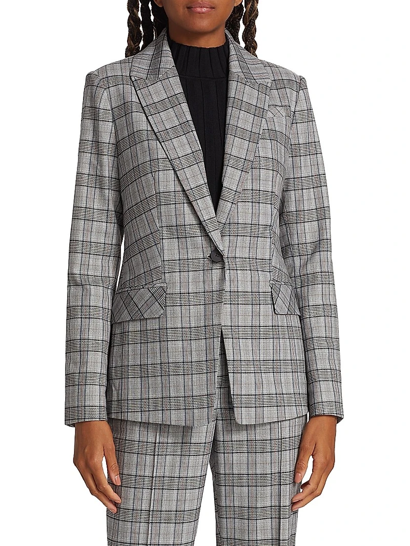 Grayson Plaid Blazer