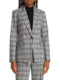 Grayson Plaid Blazer