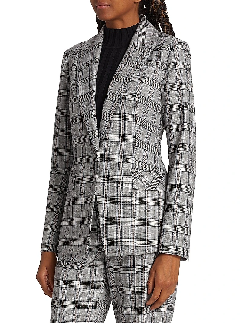 Grayson Plaid Blazer