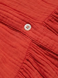 Rainey Belted Cotton Dress