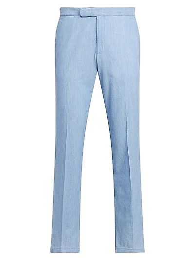 Cotton Chambray Pants