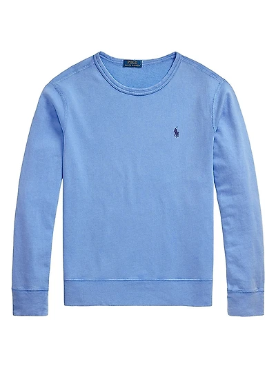 Cotton Crewneck Sweater