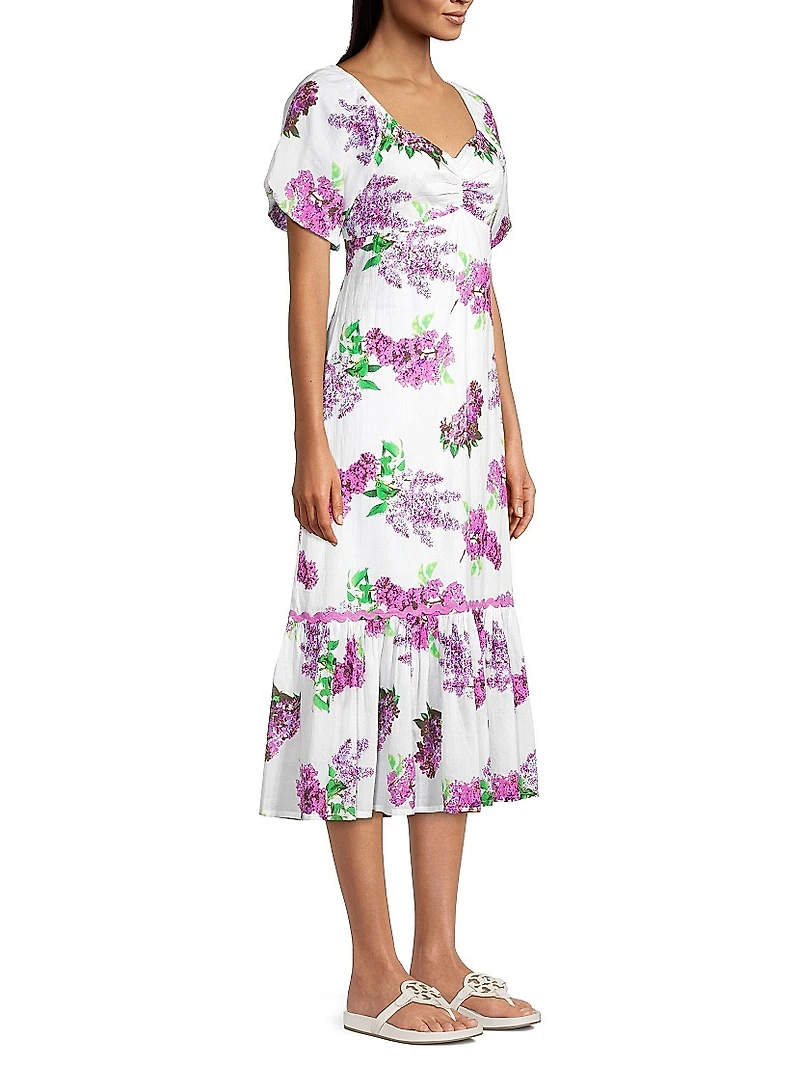 Huxley Floral Midi-Dress