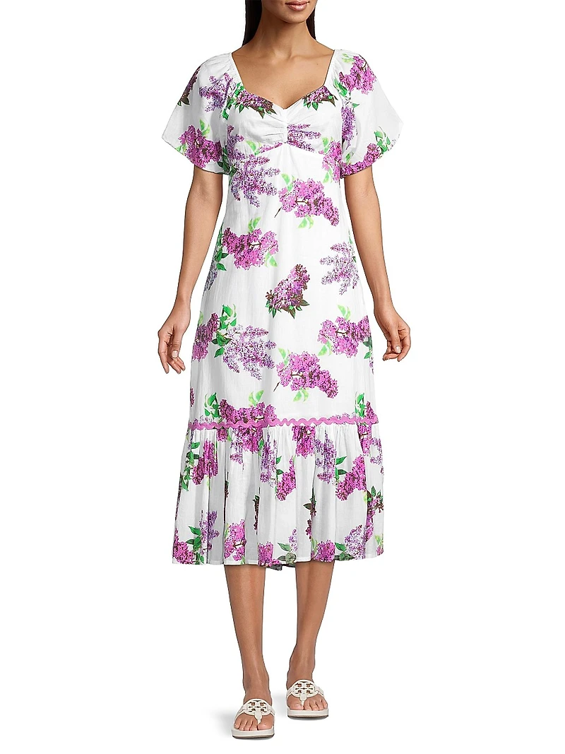Huxley Floral Midi-Dress