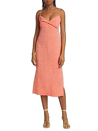 Linen Slip Dress