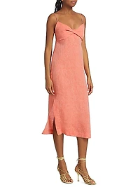 Linen Slip Dress