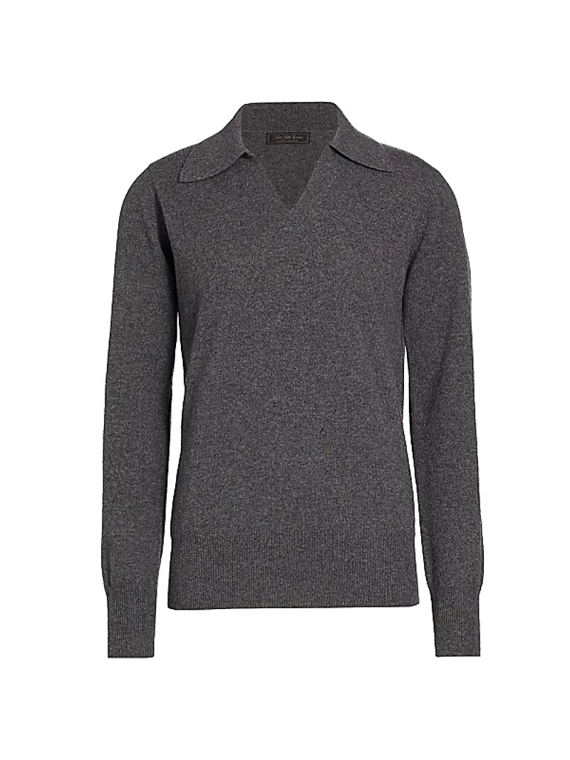 Cashmere Polo Sweater