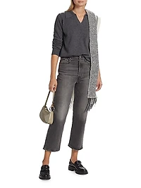 Cashmere Polo Sweater