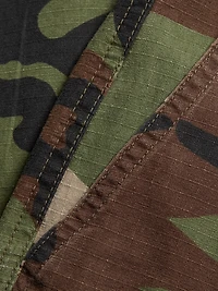 Camo Mid-Rise Trousers