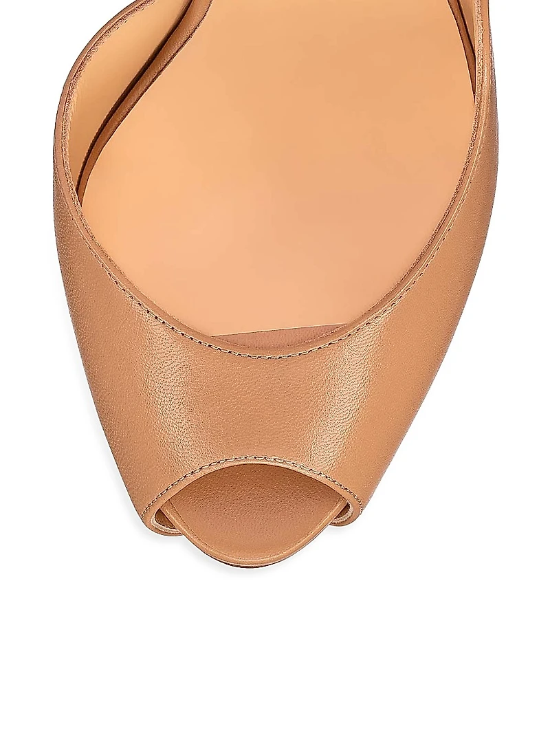 Jenlove Alta Leather 120MM Strappy Pumps