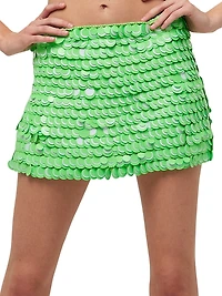 Candy Sequin Miniskirt