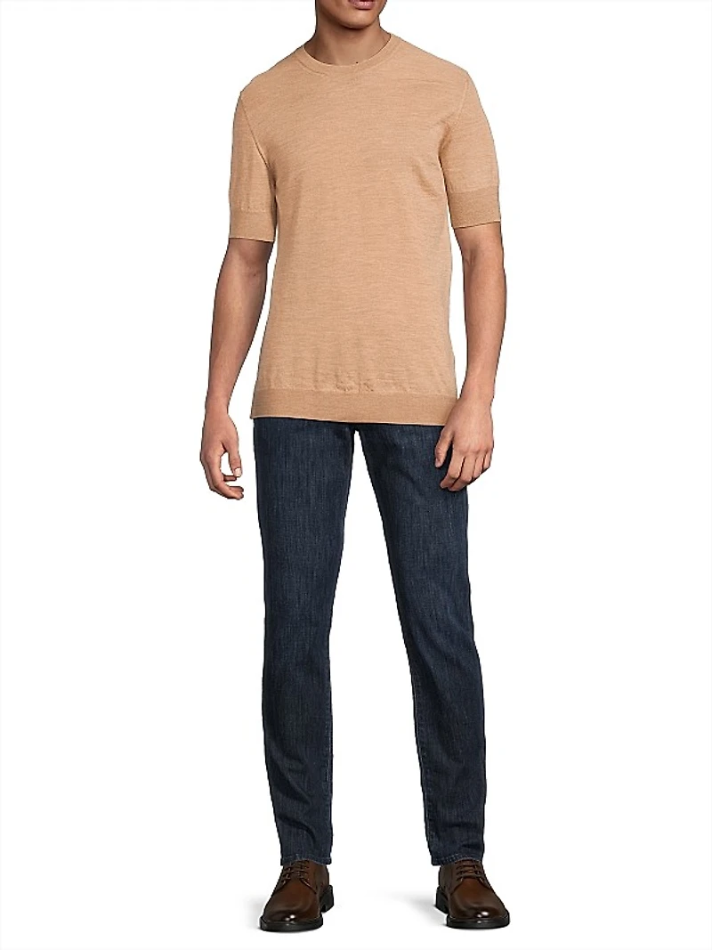 Cotton Crewneck T-Shirt
