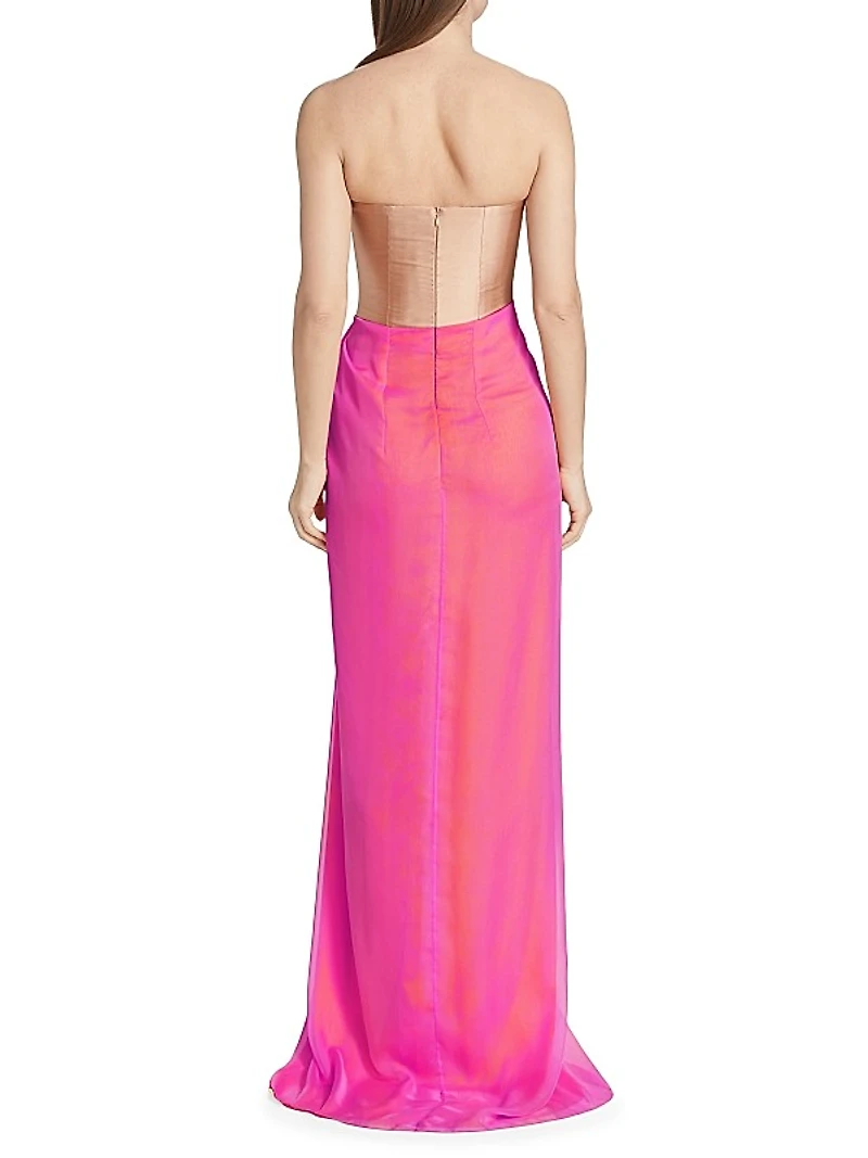 Istanbul Draped Gown