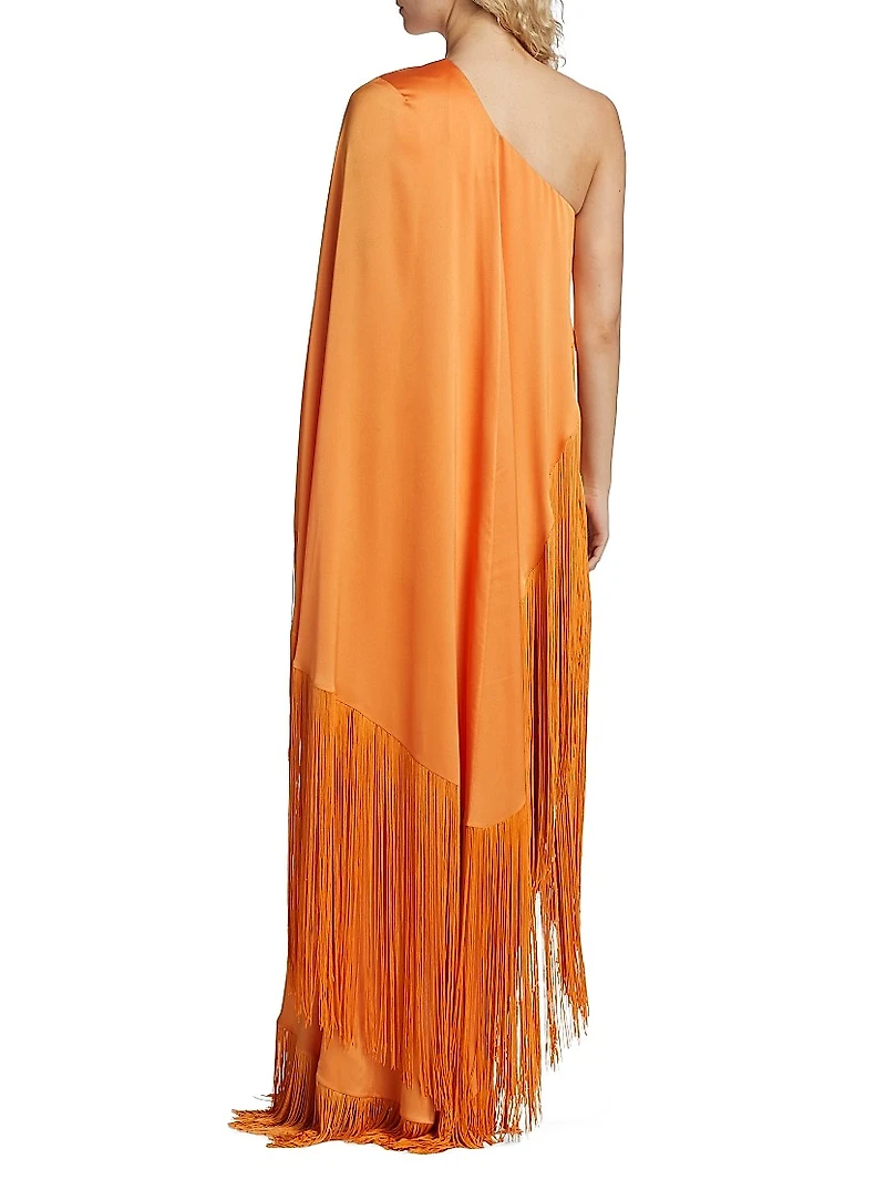 Tiered Asymmetric Gown