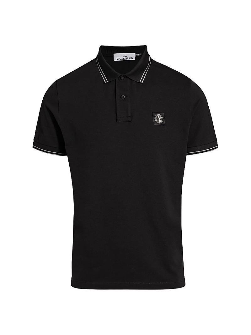 Stretch-Cotton Polo Shirt