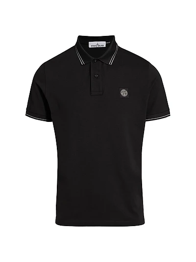 Stretch-Cotton Polo Shirt