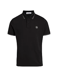 Stretch-Cotton Polo Shirt