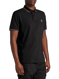 Stretch-Cotton Polo Shirt