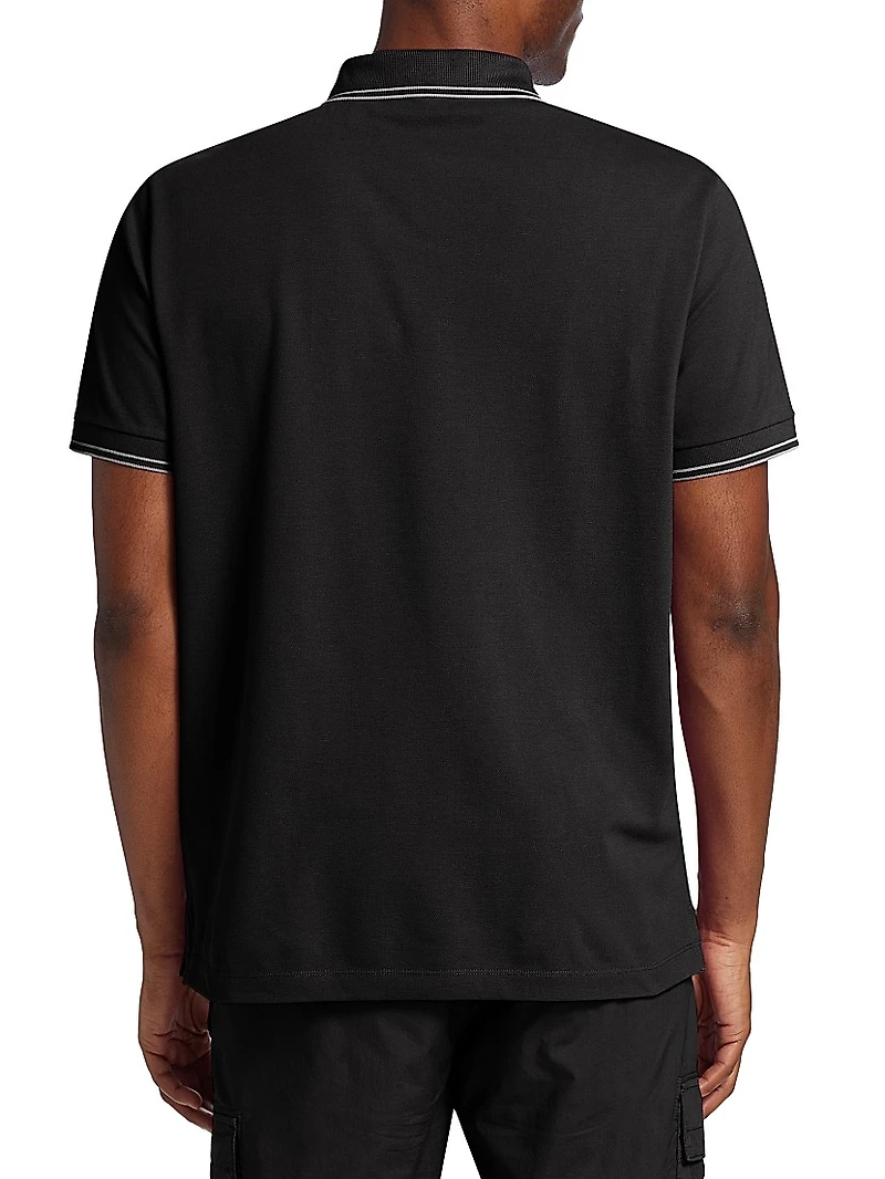 Stretch-Cotton Polo Shirt